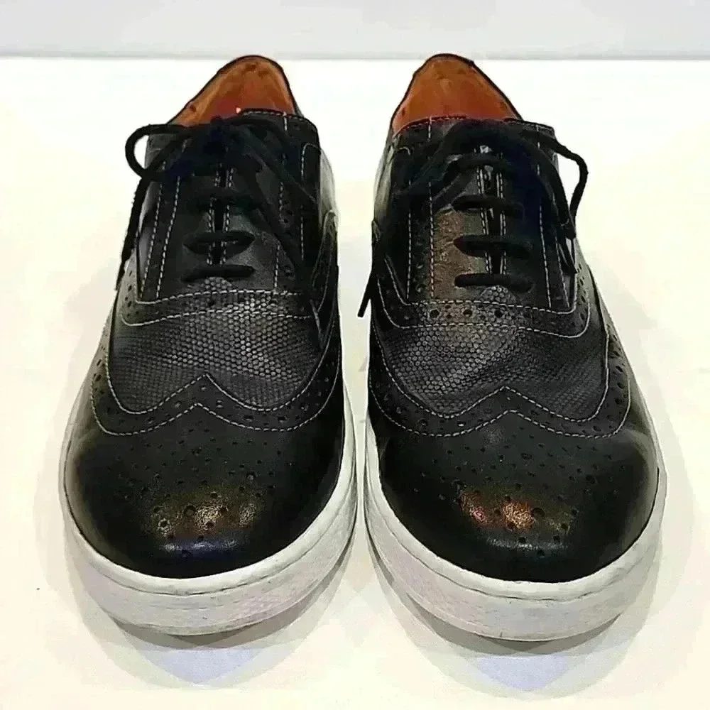 M180 Ringtip Oxford Hyper Comfort BLK leather Men's Shoes S81610(HC)